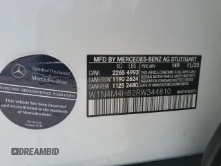 2024 Mercedes-Benz GLB 250 с VIN W1N4M4HB2RW344810, выставлен на аукционе Copart как лот 75337914 с пробегом 5 924 миль миль и Списание • Salvage title. История ставок и продаж доступна на DreamBid. Изображение 14.