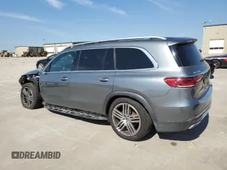 2020 Mercedes-Benz GLS 450 with VIN 4JGFF5KE6LA270035, listed as a Copart auction lot 47858464 with 43,862 mi miles and . Bid and sale history available at DreamBid. Image 2.