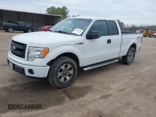 2013 Ford F-150 XL with VIN 1FTFX1CFXDFC69539, listed as a IAAI auction lot 41596646 with 112,098 mi miles. Bid and sale history available at carsss.com. Image 2.