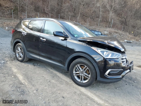 2017 Hyundai Santa Fe Sport 2.4L with VIN 5XYZTDLB7HG411789, listed as a Copart auction lot 50627355 with NaN miles and Salvage Title. Bid and sale history available at carsss.com. Image 4.