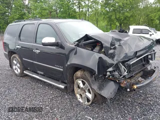 2012 Chevrolet Tahoe LTZ with VIN 1GNSKCE03CR291002, listed as a IAAI auction lot 42429359 with 88,606 mi miles and . Bid and sale history available at DreamBid. Image 1.