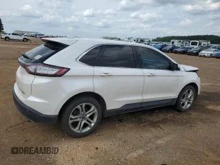 2017 Ford Edge Titanium z VIN 2FMPK3K95HBB59849, wystawiony jako Copart lot #54627325 z przebiegiem 136 548 mil mil oraz Szkoda całkowita • Salvage title. Historia ofert i sprzedaży dostępna na DreamBid. Obrazek 3.