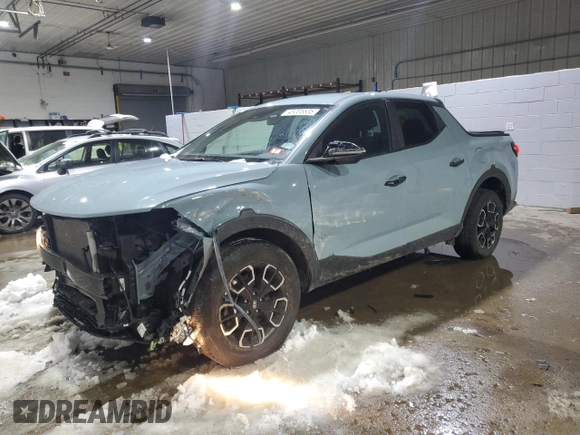 2023 Hyundai Santa Cruz SEL with VIN 5NTJBDAE6PH054563, listed as a Copart auction lot 45035535 with 27,329 mi miles and Salvage title. Bid and sale history available at DreamBid. Image 1.