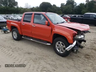 2010 GMC Canyon SLE1 with VIN 1GTJTCDE4A8146360, listed as a Copart auction lot 74022064 with 78,959 mi miles and Salvage Title. Bid and sale history available at carsss.com. Image 4.