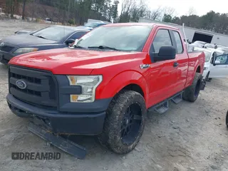 2015 Ford F-150 XL with VIN 1FTEX1CF4FFB01314, listed as a IAAI auction lot 41793296 with 141,347 mi miles. Bid and sale history available at carsss.com. Image 2.