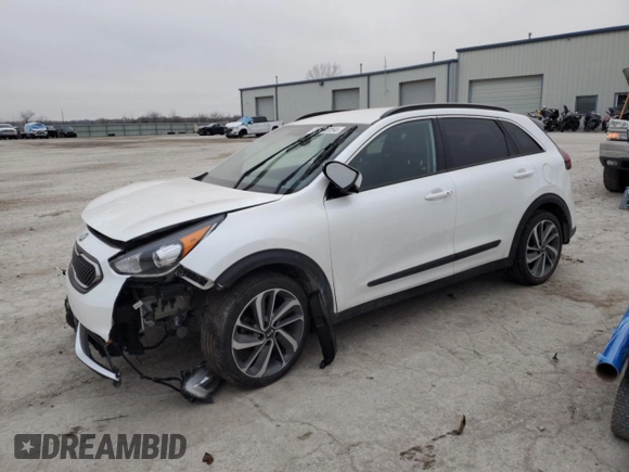 2017 Kia Niro Touring Launch Edition with VIN KNDCC3LC6H5062514, listed as a Copart auction lot 85264154 with 183,183 mi miles and Salvage Title. Bid and sale history available at carsss.com. Image 1.