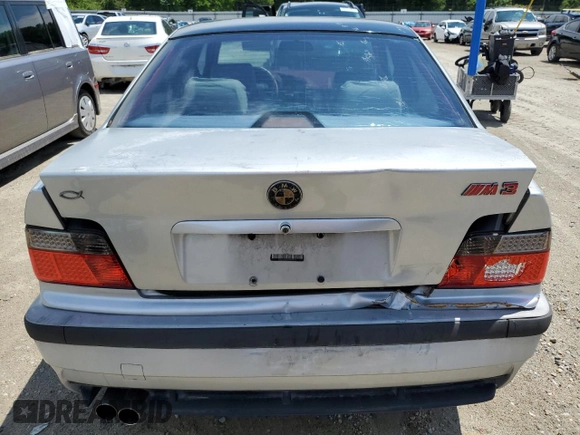 1998 BMW M3 with VIN WBSCD0324WEE14128, listed as a Copart auction lot 54891485 with 247,866 mi miles and Clean title. Bid and sale history available at DreamBid. Image 6.