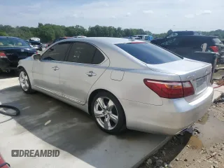 2010 Lexus LS 460 with VIN JTHBL5EF6A5098545, listed as a Copart auction lot 54427435 with 66,616 mi miles and Salvage title. Bid and sale history available at DreamBid. Image 2.