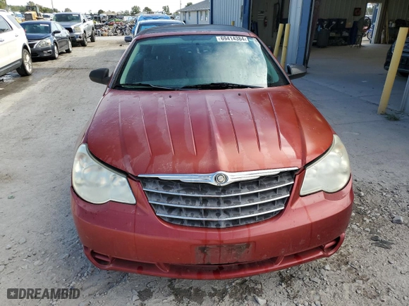2008 Chrysler Sebring LX with VIN 1C3LC45K98N681848, listed as a Copart auction lot 69414384 with 99,117 mi miles and Salvage Title. Bid and sale history available at carsss.com. Image 5.