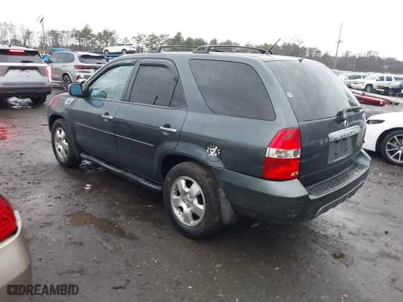 2003 Acura MDX with VIN 2HNYD18243H542845, listed as a IAAI auction lot 41951181 with 175,958 mi miles. Bid and sale history available at carsss.com. Image 3.