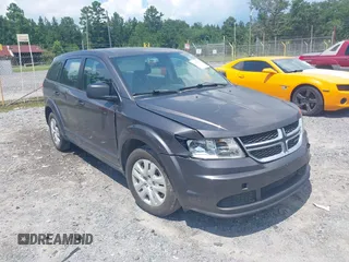 2014 Dodge Journey American Value with VIN 3C4PDCAB6ET201822, listed as a IAAI auction lot 42714537 with 241,155 mi miles and . Bid and sale history available at DreamBid. Image 1.