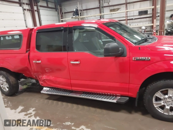 2017 Ford F-150 XL with VIN 1FTFW1EF9HKD99731, listed as a IAAI auction lot 41951004 with 115,554 mi miles. Bid and sale history available at carsss.com. Image 13.