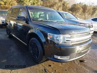 2015 Ford Flex SEL with VIN 2FMGK5C8XFBA20847, listed as a IAAI auction lot 41353067 with 154,884 mi miles. Bid and sale history available at carsss.com. Image 1.