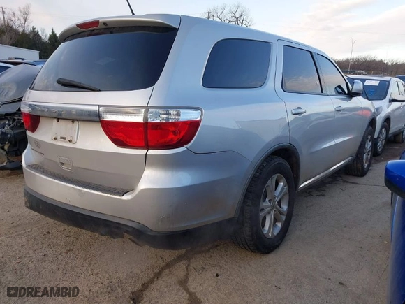2012 Dodge Durango SXT with VIN 1C4RDHAG5CC151795, listed as a IAAI auction lot 41329856 with 187,390 mi miles. Bid and sale history available at carsss.com. Image 4.