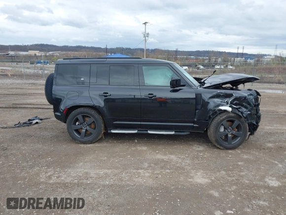 2022 Land Rover Defender X-Dynamic SE with VIN SALE27RU4N2099814, listed as a IAAI auction lot 41951353 with 54,606 mi miles and . Bid and sale history available at DreamBid. Image 14.