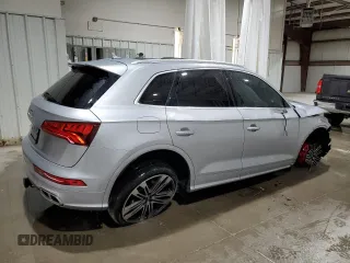 2018 Audi SQ5 Premium Plus with VIN WA1A4AFY7J2151817, listed as a Copart auction lot 80998964 with 51,759 mi miles and Salvage Title. Bid and sale history available at DreamBid. Image 3.