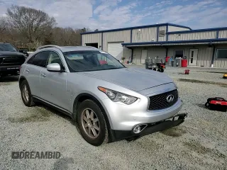 2017 Infiniti QX70 z VIN JN8CS1MW4HM413947, wystawiony jako Copart lot #44513185 z przebiegiem 75 049 mil mil oraz Szkoda całkowita • Salvage title. Historia ofert i sprzedaży dostępna na DreamBid. Obrazek 12.