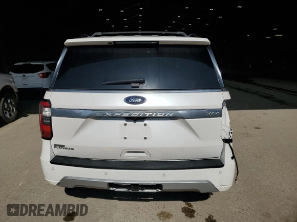 2019 Ford Expedition Max Platinum with VIN 1FMJK1LT3KEA67672, listed as a Copart auction lot 58513655 with 149,608 mi miles and Salvage title. Bid and sale history available at DreamBid. Image 6.
