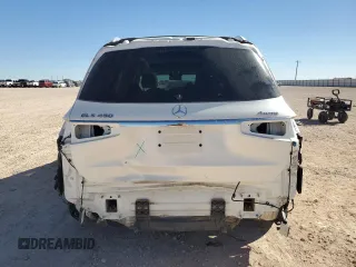 2021 Mercedes-Benz GLS with VIN 4JGFF5KE3MA497393, listed as a Copart auction lot 46513985 with 32,690 mi miles and Salvage Title. Bid and sale history available at carsss.com. Image 6.
