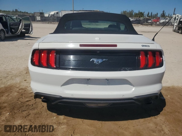 2018 Ford Mustang EcoBoost Premium with VIN 1FATP8UH0J5115392, listed as a Copart auction lot 48845445 with 210,923 mi miles and Salvage Title. Bid and sale history available at carsss.com. Image 6.