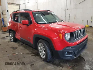 2018 Jeep Renegade Altitude with VIN ZACCJABB3JPH80621, listed as a Copart auction lot 51291855 with 105,399 mi miles and Salvage Title. Bid and sale history available at DreamBid. Image 4.