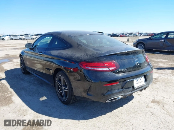 2023 Mercedes-Benz C 300 with VIN W1KWJ8EB0PG117360, listed as a IAAI auction lot 41542060 with 12,935 mi miles and . Bid and sale history available at DreamBid. Image 3.