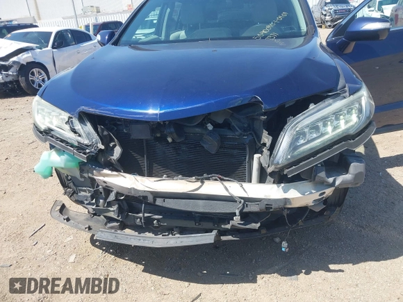2017 Acura RDX w/Advance Pkg with VIN 5J8TB4H77HL020371, listed as a IAAI auction lot 41983576 with 117,146 mi miles. Bid and sale history available at carsss.com. Image 6.