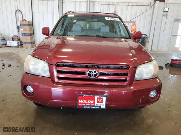 2007 Toyota Highlander with VIN JTEHP21AX70189635, listed as a Copart auction lot 48248975 with 261,976 mi miles and Clean Title. Bid and sale history available at carsss.com. Image 5.