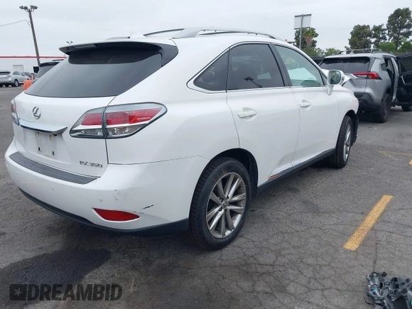 2015 Lexus RX 350 with VIN 2T2ZK1BA9FC153242, listed as a IAAI auction lot 42326326 with 109,015 mi miles and . Bid and sale history available at DreamBid. Image 4.