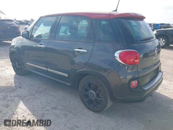 2017 FIAT 500L Trekking with VIN ZFBCFADH6HZ040109, listed as a IAAI auction lot 42770787 with 93,362 mi miles and . Bid and sale history available at DreamBid. Image 3.