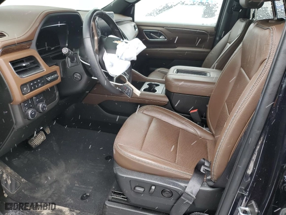 2022 Chevrolet Tahoe High Country with VIN 1GNSKTKL2NR173072, listed as a Copart auction lot 84942094 with 29,592 mi miles and Salvage Title. Bid and sale history available at carsss.com. Image 7.