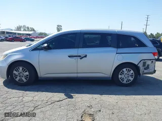 2014 Honda Odyssey LX with VIN 5FNRL5H24EB008838, listed as a IAAI auction lot 41987432 with 276,432 mi miles. Bid and sale history available at carsss.com. Image 15.
