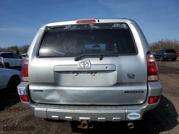 2005 Toyota 4Runner SR5 with VIN JTEBU14R050064974, listed as a Copart auction lot 51391165 with 182,701 mi miles and Clean Title. Bid and sale history available at carsss.com. Image 6.