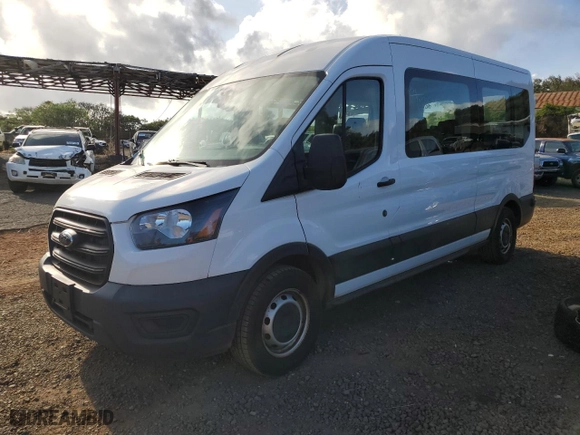 2020 Ford Transit Passenger Wagon XL with VIN 1FBAX2C87LKB39441, listed as a Copart auction lot 86386694 with 41,847 mi miles and Salvage Title. Bid and sale history available at carsss.com. Image 1.