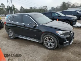 2016 BMW X1 xDrive28i with VIN WBXHT3C33GP883114, listed as a Copart auction lot 46583145 with 87,265 mi miles and Salvage Title. Bid and sale history available at carsss.com. Image 4.