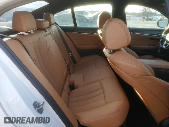 2021 BMW 5 Series 530i xDrive with VIN WBA13BJ09MWW90983, listed as a Copart auction lot 46857235 with 34,831 mi miles and Salvage Title. Bid and sale history available at carsss.com. Image 11.