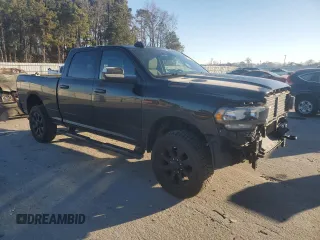 2022 Ram 2500 Big Horn with VIN 3C6UR5DJ8NG418145, listed as a Copart auction lot 88723915 with 34,343 mi miles and Salvage Title. Bid and sale history available at carsss.com. Image 4.