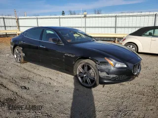 2018 Maserati Quattroporte S Q4 with VIN ZAM56YRAXJ1295100, listed as a Copart auction lot 42092804 with Not Provided miles. Bid and sale history available at carsss.com. Image 4.