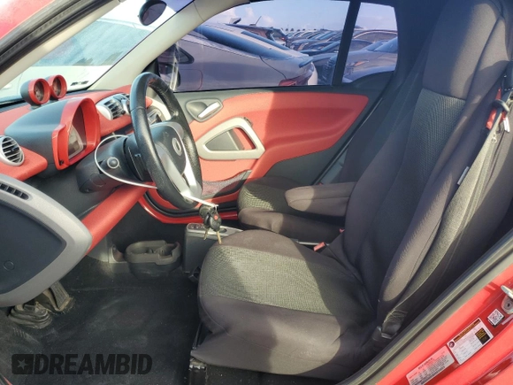 2015 Smart fortwo with VIN WMEEK9AA7FK832753, listed as a Copart auction lot 76957204 with Not Provided miles and Non Repairable. Bid and sale history available at DreamBid. Image 7.