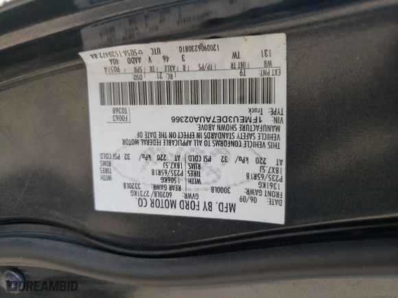 2010 Ford Explorer Sport Trac Limited with VIN 1FMEU3DE7AUA02366, listed as a Copart auction lot 76955404 with 128,751 mi miles and Salvage Title. Bid and sale history available at carsss.com. Image 12.