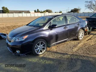 2010 Lexus HS 250h with VIN JTHBB1BA1A2017523, listed as a Copart auction lot 80086154 with 125,421 mi miles and Salvage Title. Bid and sale history available at DreamBid. Image 1.