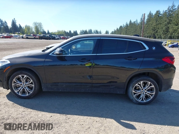2018 BMW X2 xDrive28i with VIN WBXYJ5C30JEF69802, listed as a IAAI auction lot 42061382 with 55,138 mi miles. Bid and sale history available at carsss.com. Image 14.