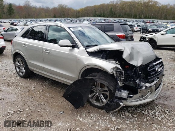 2017 Audi Q3 Prestige with VIN WA1GCCFS8HR007490, listed as a Copart auction lot 50358923 with 92,980 mi miles. Bid and sale history available at carsss.com. Image 4.