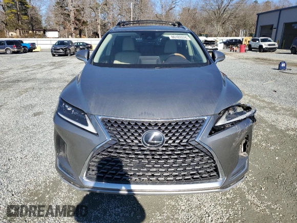2020 Lexus RX with VIN 2T2HZMAA1LC179792, listed as a Copart auction lot 86183374 with 45,520 mi miles and Salvage Title. Bid and sale history available at carsss.com. Image 5.
