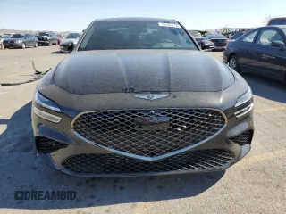 2024 Genesis G70 Sport Advanced with VIN KMTG54SE3RU137375, listed as a Copart auction lot 73545274 with 1,702 mi miles and Salvage Title. Bid and sale history available at DreamBid. Image 5.