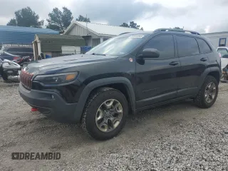 2019 Jeep Cherokee Trailhawk с VIN 1C4PJMBX9KD183116, выставлен на аукционе Copart как лот 58518265 с пробегом 124 258 миль миль и Списание • Salvage title. История ставок и продаж доступна на DreamBid. Изображение 1.