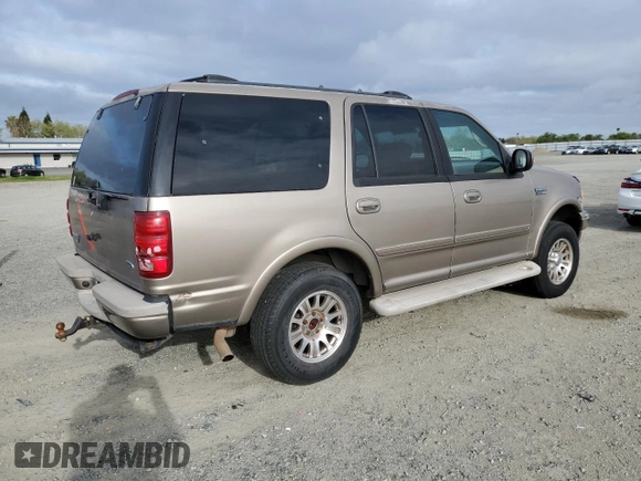 2001 Ford Expedition Eddie Bauer with VIN 1FMPU18L31LB70212, listed as a Copart auction lot 50969355 with 100,311 mi miles and Clean title. Bid and sale history available at DreamBid. Image 3.