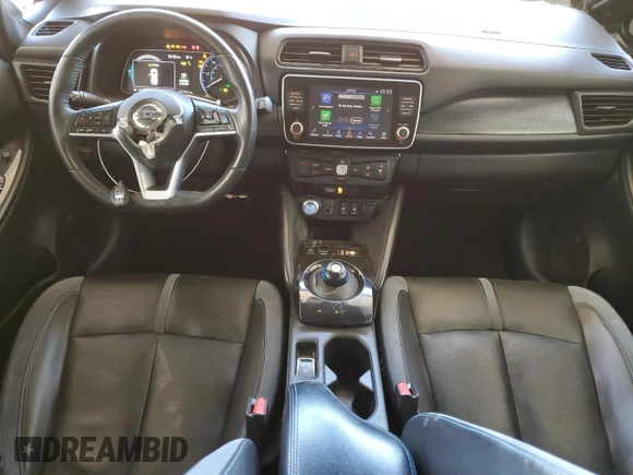2021 Nissan LEAF SL Plus с VIN 1N4BZ1DV7MC555936, выставлен на аукционе Copart как лот 57042365 с пробегом 50 727 миль миль и Чистый • Clean title. История ставок и продаж доступна на DreamBid. Изображение 8.