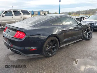 2021 Ford Mustang EcoBoost with VIN 1FA6P8TH7M5122830, listed as a IAAI auction lot 40668826 with 41,379 mi miles. Bid and sale history available at carsss.com. Image 4.
