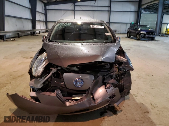 2015 Nissan LEAF SV with VIN 1N4AZ0CP4FC330885, listed as a Copart auction lot 72286732 with 31,960 mi miles. Bid and sale history available at carsss.com. Image 5.